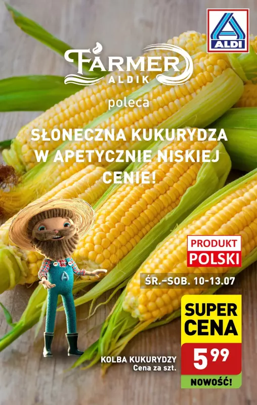 Aldi - gazetka promocyjna Super cena! od środy 10.07 do soboty 13.07