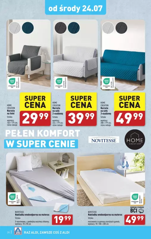 Aldi - gazetka promocyjna Pełny katalog od poniedziałku 22.07 do soboty 27.07 - strona 26