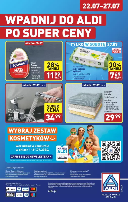 Aldi - gazetka promocyjna Pełny katalog od poniedziałku 22.07 do soboty 27.07 - strona 34