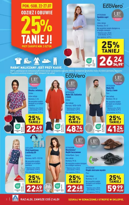 Aldi - gazetka promocyjna Aldi ma to coś! od poniedziałku 22.07 do soboty 27.07 - strona 2