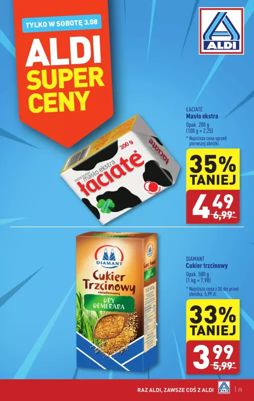 Aldi - gazetka promocyjna Pełny katalog od poniedziałku 29.07 do soboty 03.08 - strona 25