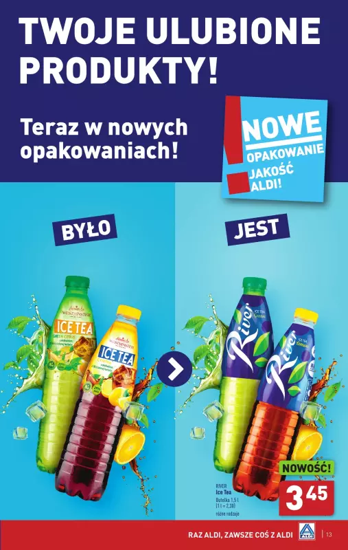 Aldi - gazetka promocyjna Pełny katalog od poniedziałku 29.07 do soboty 03.08 - strona 13