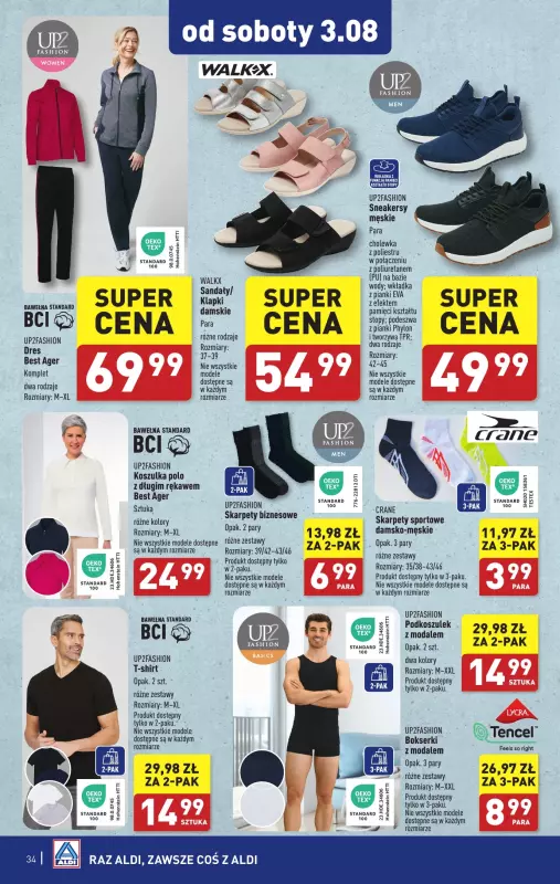 Aldi - gazetka promocyjna Pełny katalog od poniedziałku 29.07 do soboty 03.08 - strona 34