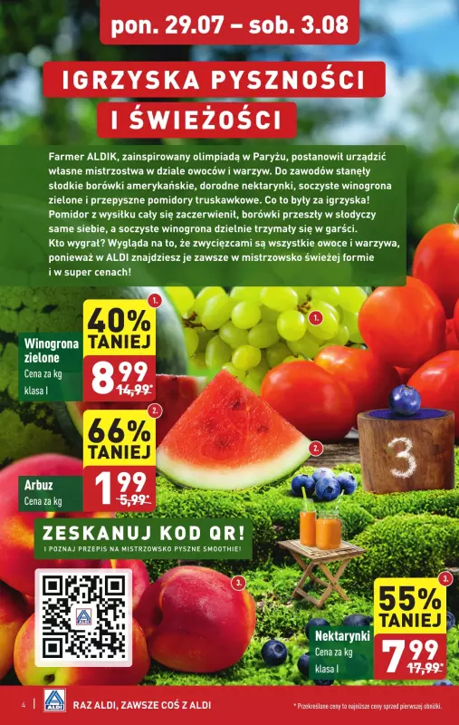 Aldi - gazetka promocyjna Pełny katalog od poniedziałku 29.07 do soboty 03.08 - strona 4