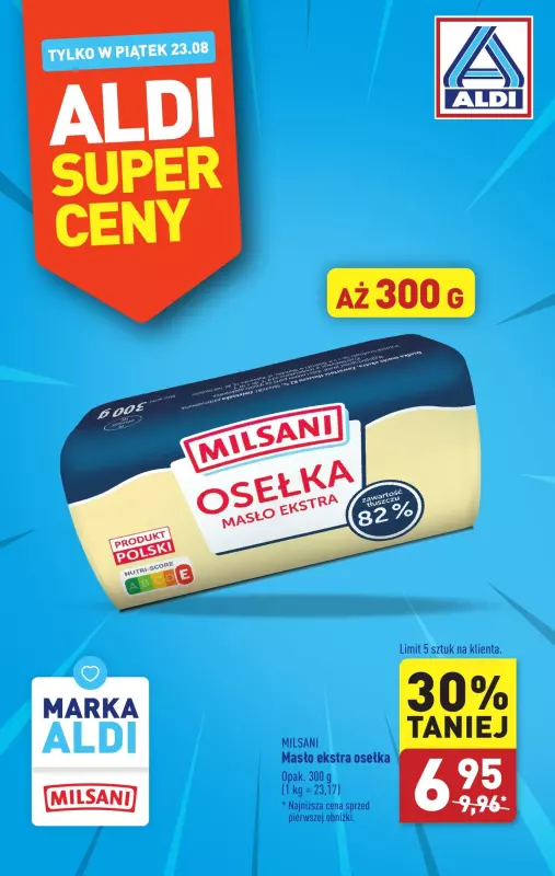 Aldi - gazetka promocyjna Super cena! od piątku 23.08 do piątku 23.08