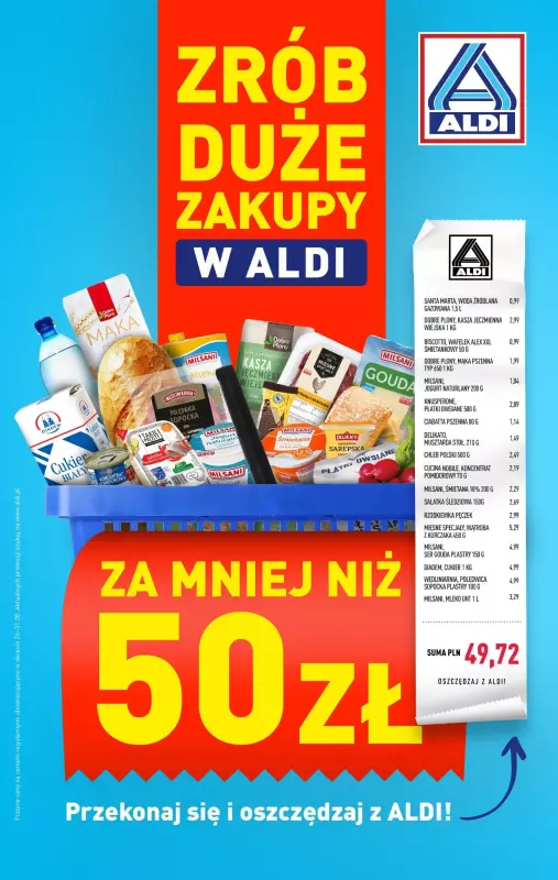 Aldi - gazetka promocyjna Oszczędzaj z Aldi! od piątku 30.08 do soboty 31.08