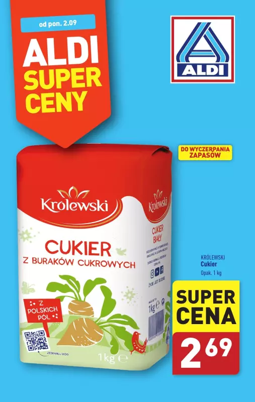 Aldi - gazetka promocyjna Super cena! od poniedziałku 02.09 do soboty 07.09