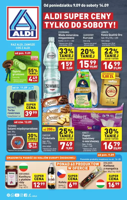 Aldi - gazetka promocyjna Pełny katalog od poniedziałku 09.09 do soboty 14.09