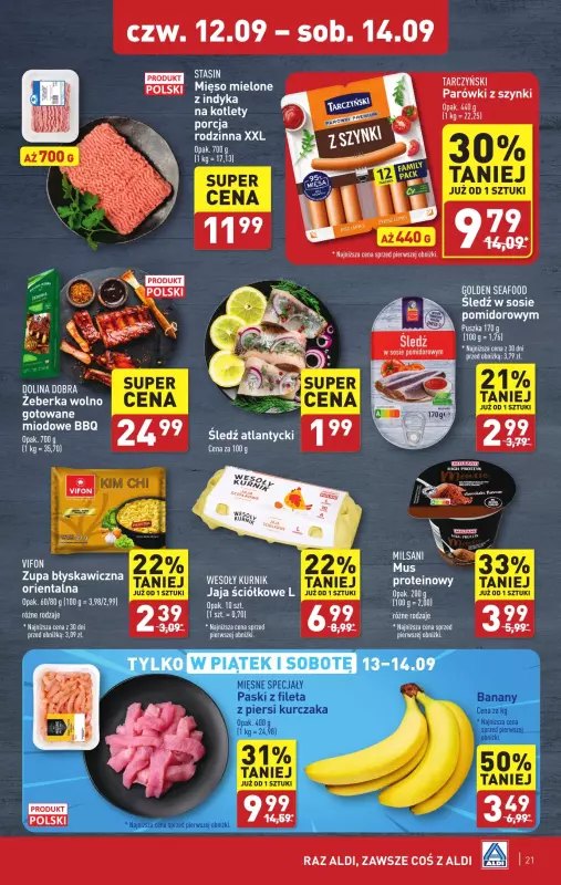 Aldi - gazetka promocyjna Pełny katalog od poniedziałku 09.09 do soboty 14.09 - strona 21