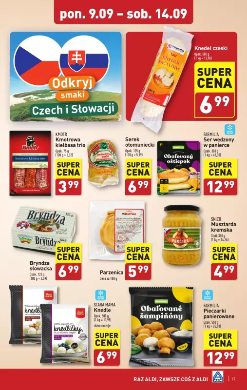 Aldi - gazetka promocyjna Pełny katalog od poniedziałku 09.09 do soboty 14.09 - strona 17