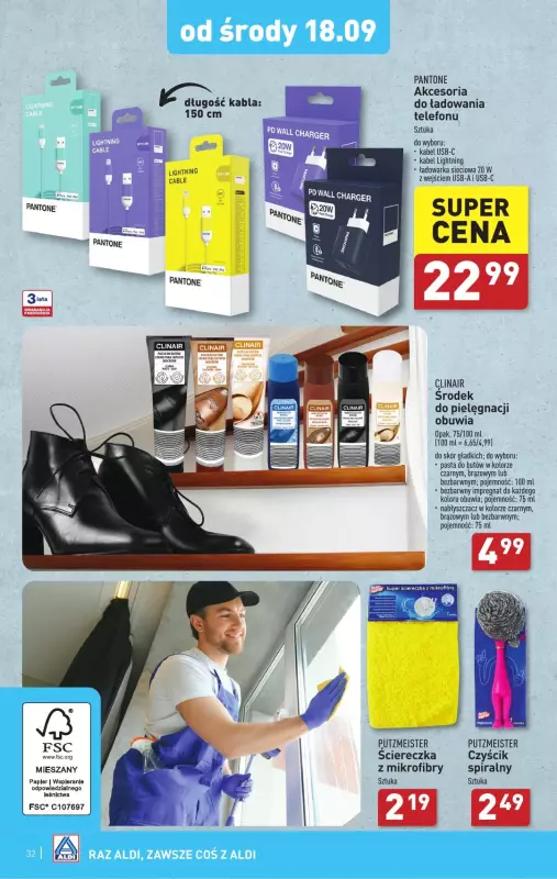 Aldi - gazetka promocyjna Pełny katalog! od poniedziałku 16.09 do soboty 21.09 - strona 32