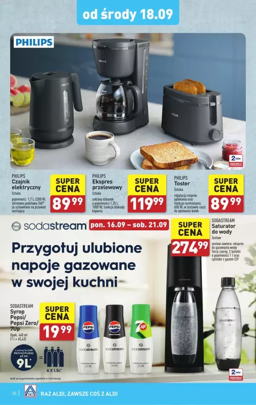 Aldi - gazetka promocyjna Pełny katalog! od poniedziałku 16.09 do soboty 21.09 - strona 30