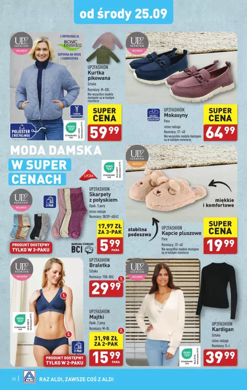 Aldi - gazetka promocyjna Pełny katalog od poniedziałku 23.09 do soboty 28.09 - strona 30