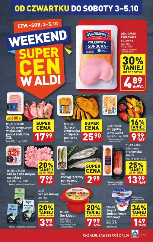 Aldi - gazetka promocyjna Pełny katalog! od poniedziałku 30.09 do soboty 05.10 - strona 25