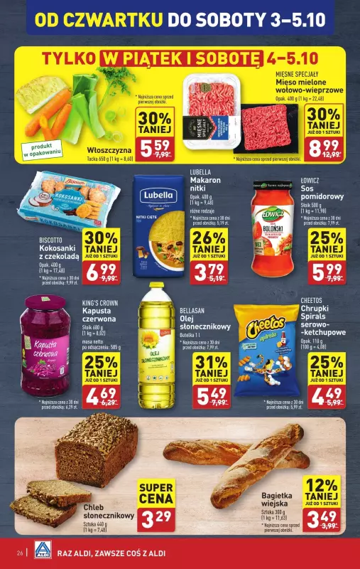 Aldi - gazetka promocyjna Pełny katalog! od poniedziałku 30.09 do soboty 05.10 - strona 26