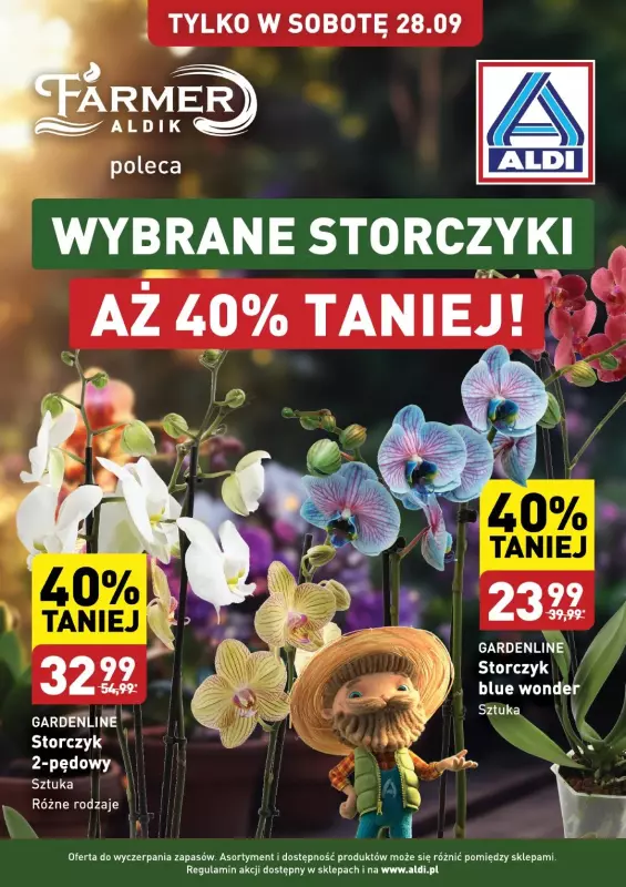 Aldi - gazetka promocyjna Super cena! od soboty 28.09 do soboty 28.09