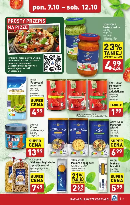 Aldi - gazetka promocyjna Pełny katalog! od poniedziałku 07.10 do soboty 12.10 - strona 17