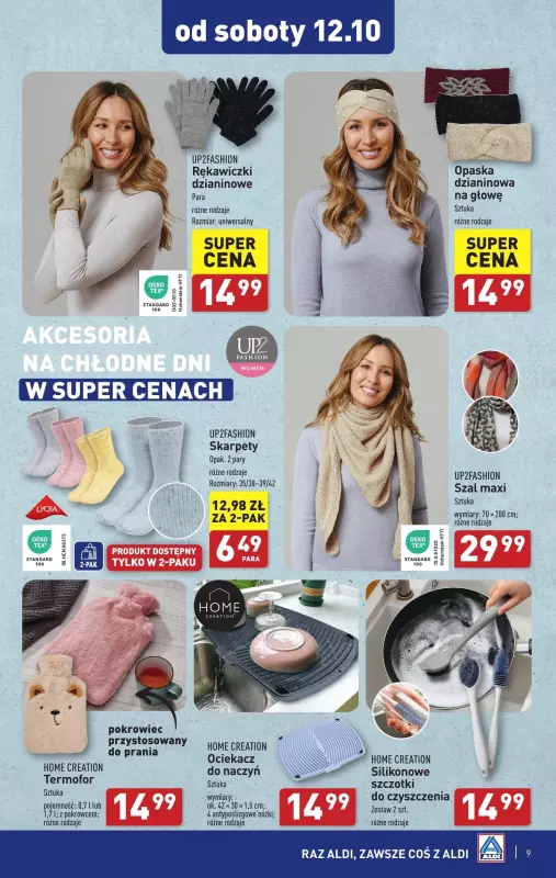 Aldi - gazetka promocyjna Aldi ma to coś! od poniedziałku 07.10 do soboty 12.10 - strona 9