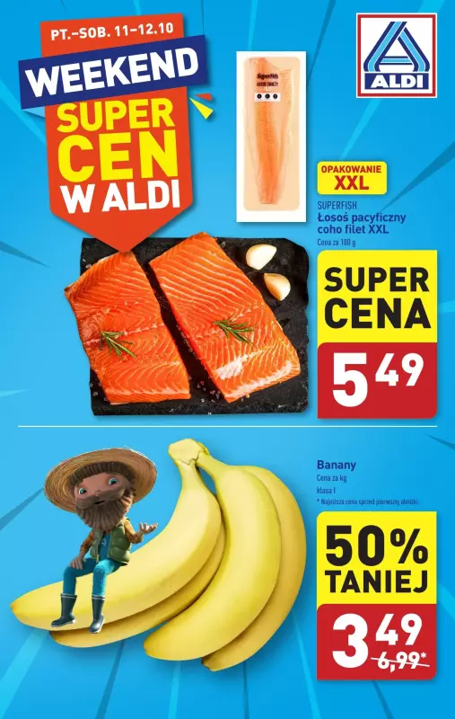 Aldi - gazetka promocyjna Super cena! od piątku 11.10 do soboty 12.10