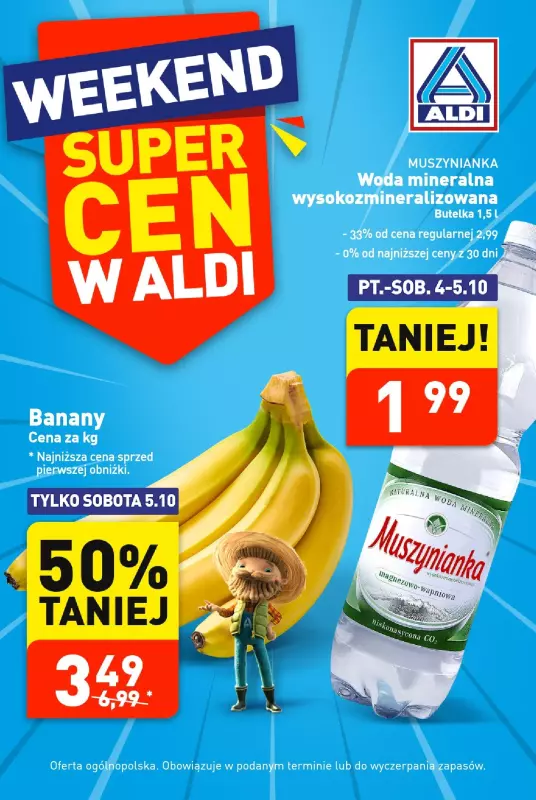 Aldi - gazetka promocyjna Super cena! od piątku 04.10 do soboty 05.10