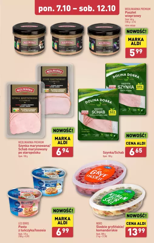 Aldi - gazetka promocyjna Smakowite nowości w super cenach! od poniedziałku 07.10 do soboty 12.10 - strona 2