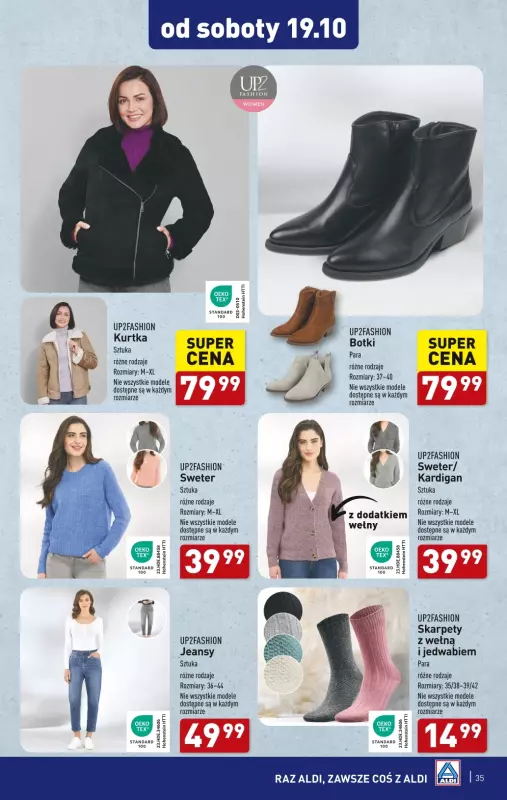 Aldi - gazetka promocyjna Pełny katalog! od poniedziałku 14.10 do soboty 19.10 - strona 35