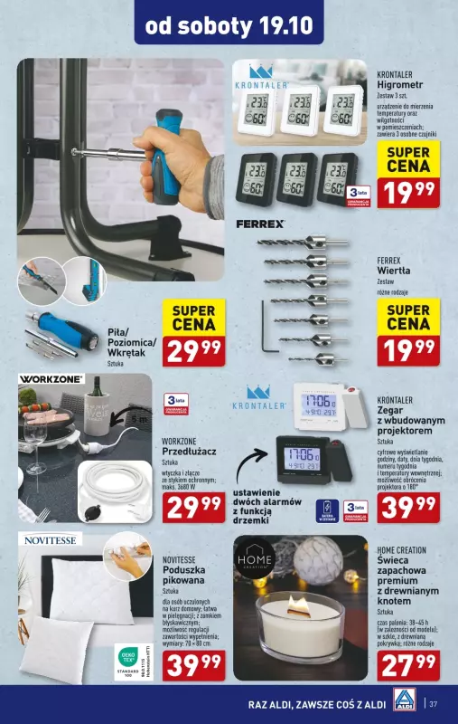 Aldi - gazetka promocyjna Pełny katalog! od poniedziałku 14.10 do soboty 19.10 - strona 37