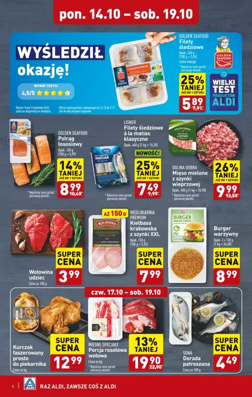 Aldi - gazetka promocyjna Pełny katalog! od poniedziałku 14.10 do soboty 19.10 - strona 6