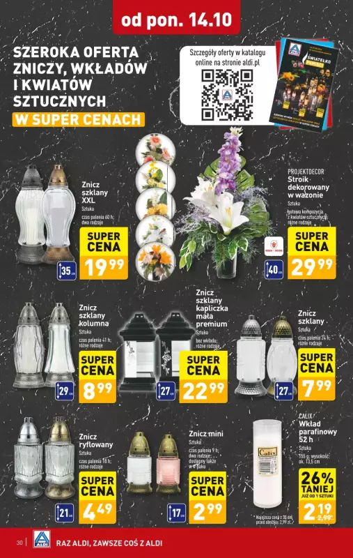 Aldi - gazetka promocyjna Pełny katalog! od poniedziałku 14.10 do soboty 19.10 - strona 30