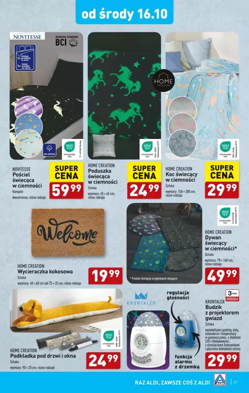 Aldi - gazetka promocyjna Pełny katalog! od poniedziałku 14.10 do soboty 19.10 - strona 31