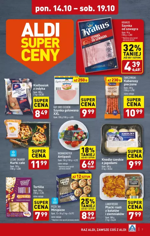 Aldi - gazetka promocyjna Pełny katalog! od poniedziałku 14.10 do soboty 19.10 - strona 7