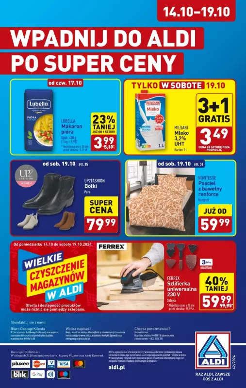 Aldi - gazetka promocyjna Pełny katalog! od poniedziałku 14.10 do soboty 19.10 - strona 40