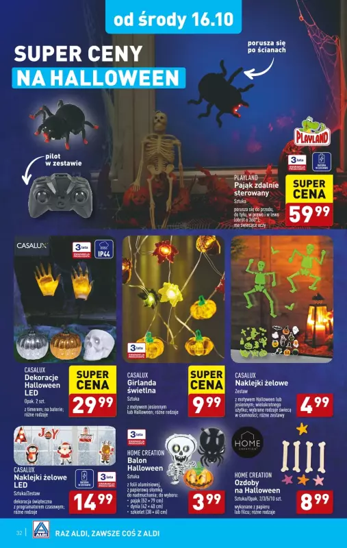 Aldi - gazetka promocyjna Pełny katalog! od poniedziałku 14.10 do soboty 19.10 - strona 32