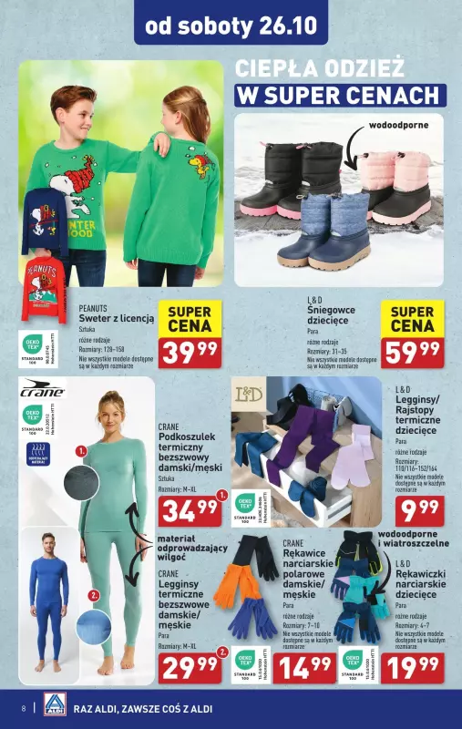 Aldi - gazetka promocyjna Aldi ma to coś! od poniedziałku 21.10 do soboty 26.10 - strona 8