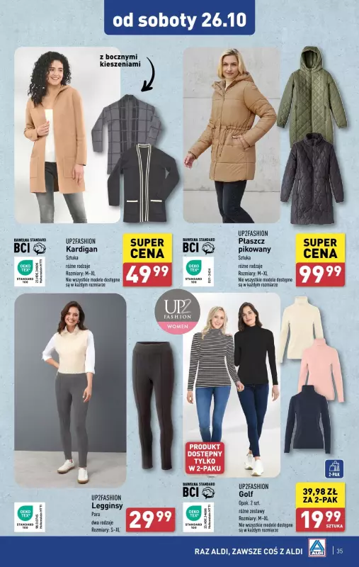 Aldi - gazetka promocyjna Pełny katalog od poniedziałku 21.10 do soboty 26.10 - strona 35