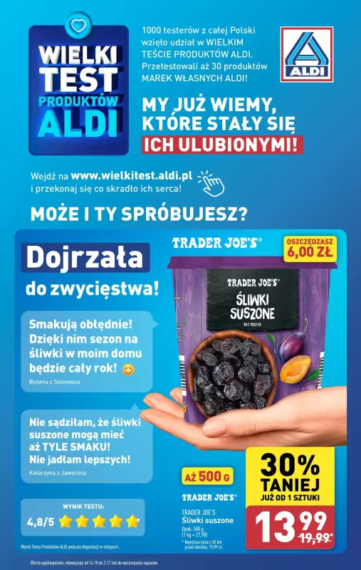 Aldi - gazetka promocyjna Pełny katalog od poniedziałku 21.10 do soboty 26.10 - strona 10