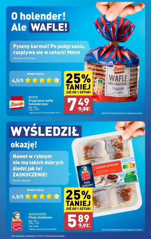 Aldi - gazetka promocyjna Pełny katalog od poniedziałku 21.10 do soboty 26.10 - strona 11