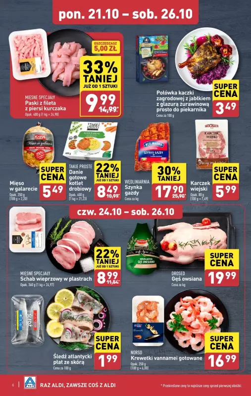 Aldi - gazetka promocyjna Pełny katalog od poniedziałku 21.10 do soboty 26.10 - strona 6