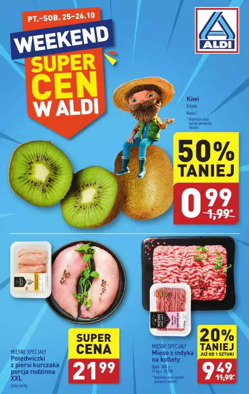 Aldi - gazetka promocyjna Super cena! od piątku 25.10 do soboty 26.10