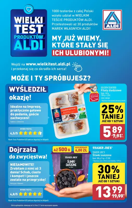 Aldi - gazetka promocyjna Pełny katalog! od poniedziałku 28.10 do soboty 02.11 - strona 10