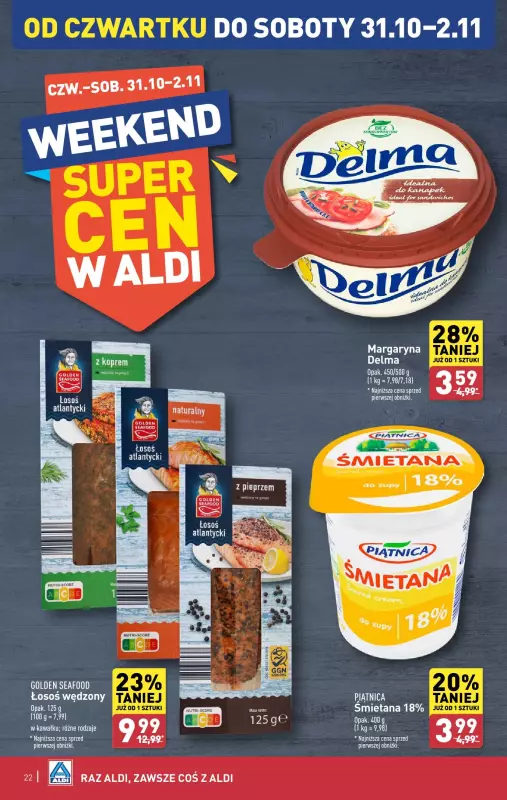 Aldi - gazetka promocyjna Pełny katalog! od poniedziałku 28.10 do soboty 02.11 - strona 22