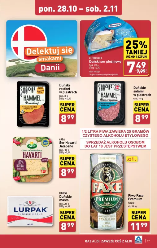 Aldi - gazetka promocyjna Pełny katalog! od poniedziałku 28.10 do soboty 02.11 - strona 17