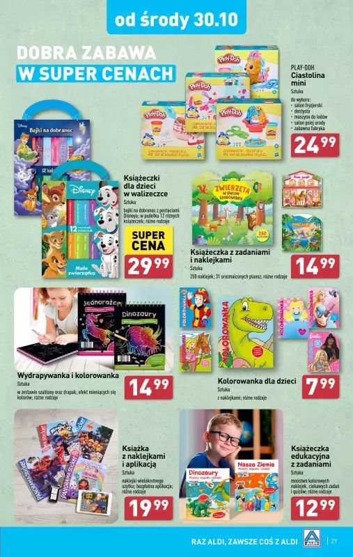 Aldi - gazetka promocyjna Pełny katalog! od poniedziałku 28.10 do soboty 02.11 - strona 27