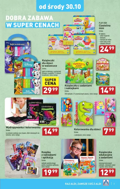 Aldi - gazetka promocyjna Aldi ma to coś! od poniedziałku 28.10 do soboty 02.11 - strona 3