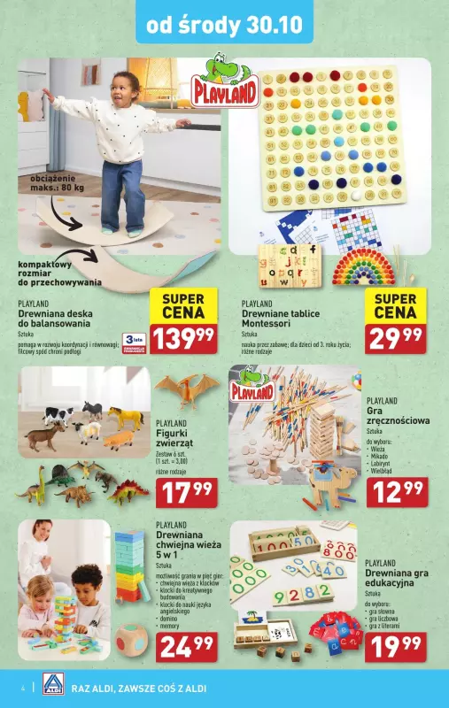 Aldi - gazetka promocyjna Aldi ma to coś! od poniedziałku 28.10 do soboty 02.11 - strona 4