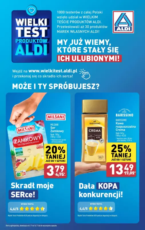 Aldi - gazetka promocyjna Pełny katalog! od poniedziałku 04.11 do soboty 09.11 - strona 14