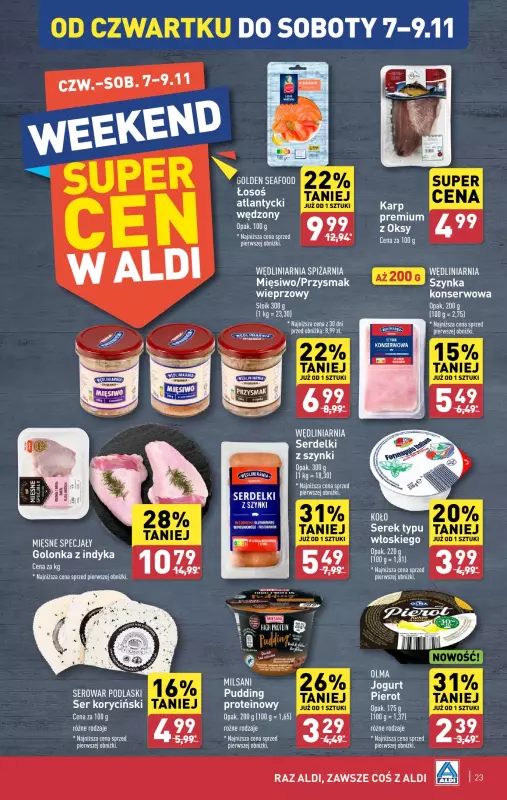 Aldi - gazetka promocyjna Pełny katalog! od poniedziałku 04.11 do soboty 09.11 - strona 23