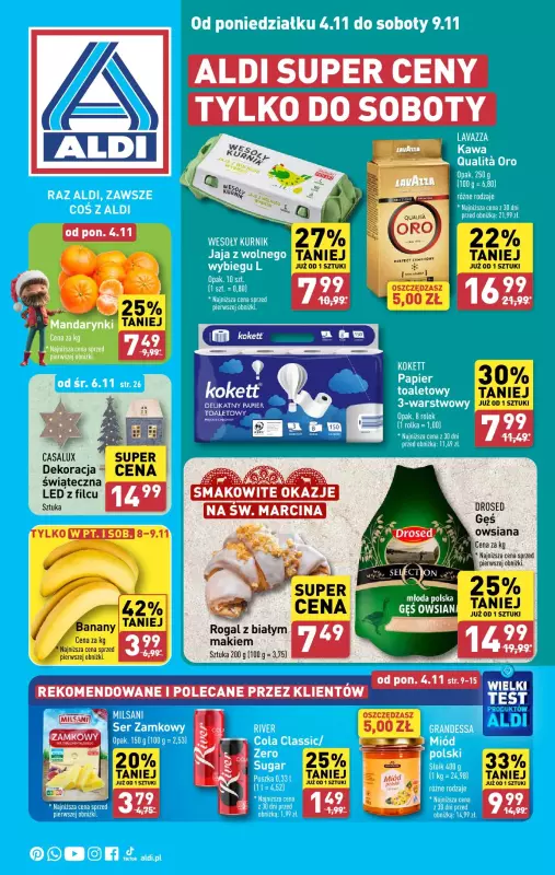 Aldi - gazetka promocyjna Pełny katalog! od poniedziałku 04.11 do soboty 09.11