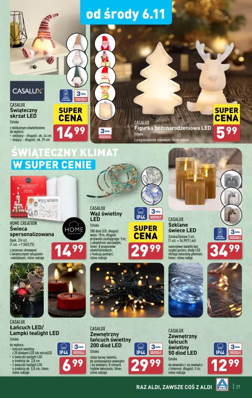 Aldi - gazetka promocyjna Pełny katalog! od poniedziałku 04.11 do soboty 09.11 - strona 27