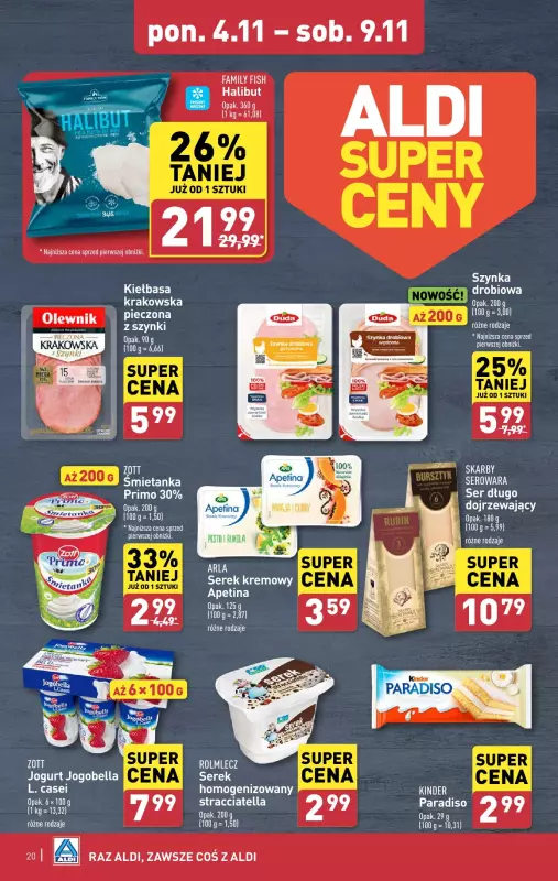 Aldi - gazetka promocyjna Pełny katalog! od poniedziałku 04.11 do soboty 09.11 - strona 20